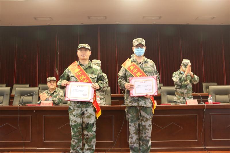 我是一个兵｜博爱医院医疗救护排参加路桥街道2020年度民兵整组点验大会