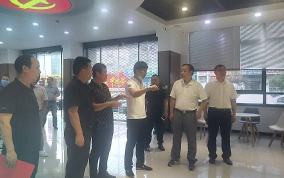 台州市民政局副局长章金土一行莅临路桥区调研居家养老服务工作