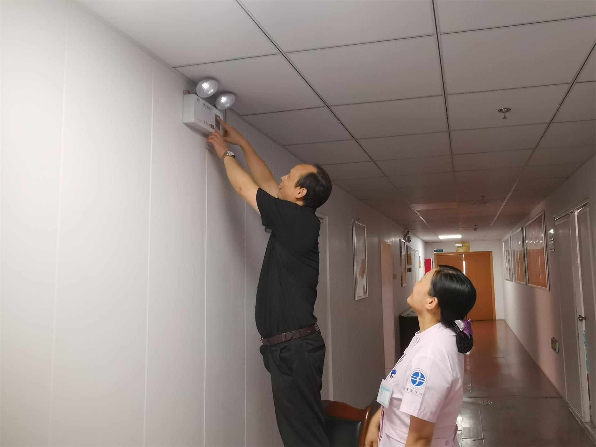 台州市博爱医院开展安全生产月大检查活动