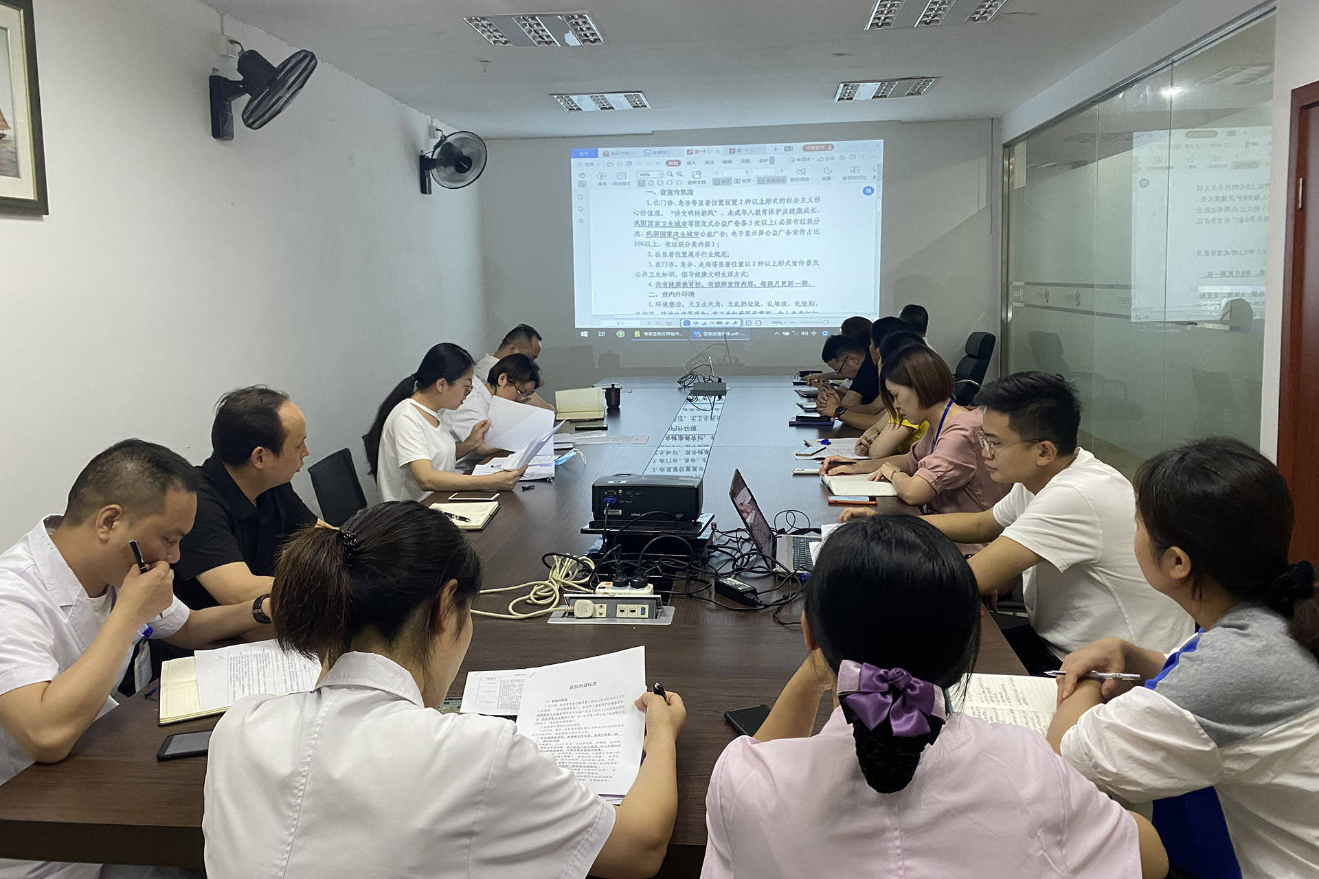 台州市博爱医院召开争创全国文明城市“两连冠”暨国家卫生城市复审部署会