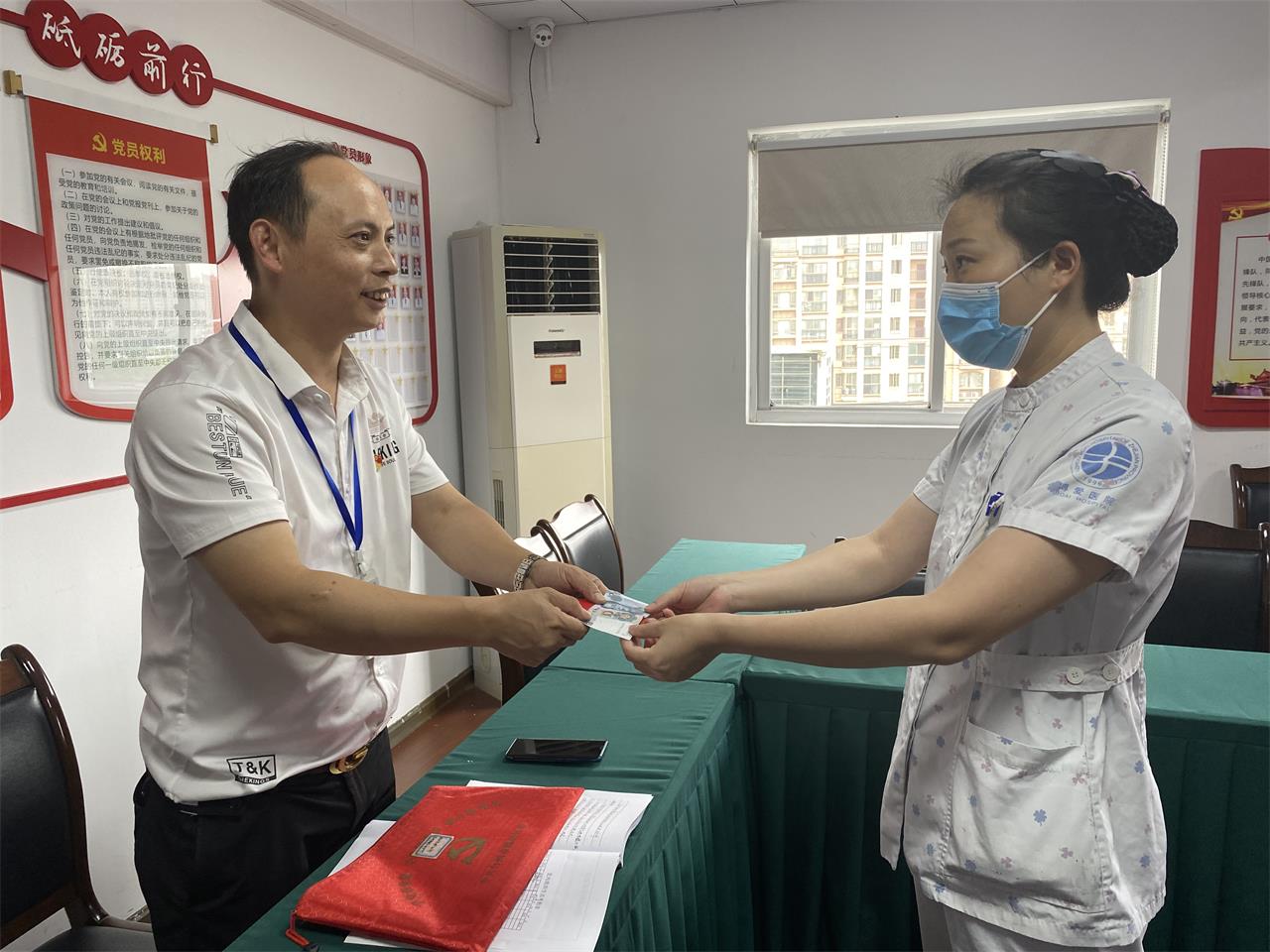 “红色七月•党旗飘扬”——台州市博爱医院党委各支部开展七月主题党日活动