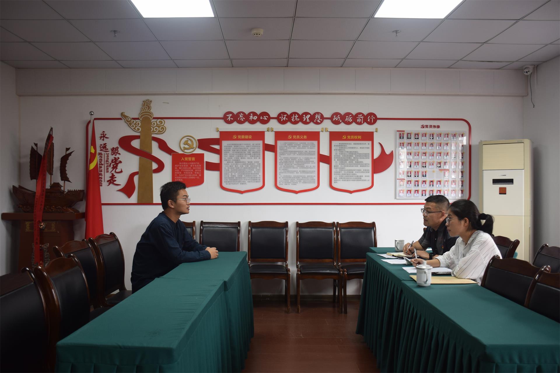 从严治党一直在路上丨区卫健局督察组来台州市博爱医院督查2020年从严治党主体责任落实情况