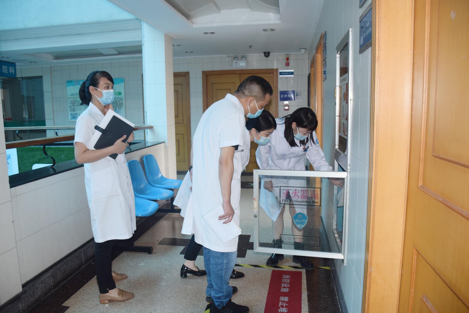 台州市博爱医院开展节前安全生产大检查