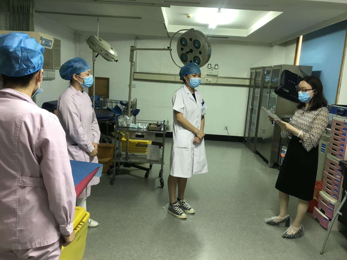 检查指导促提升丨路桥区产科质控专家组莅临台州市博爱医院检查指导