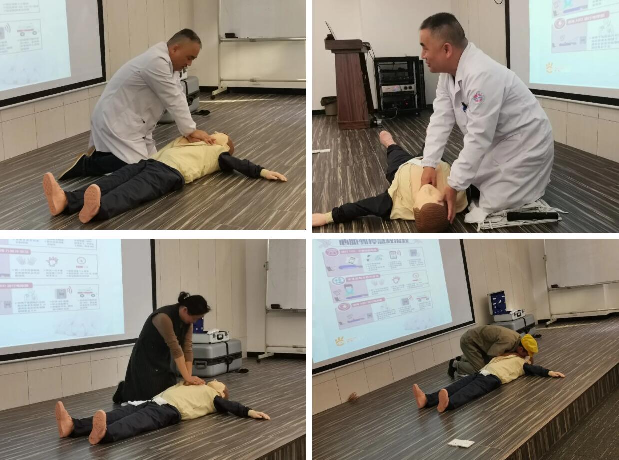 人人学急救，急救为人人丨台州市博爱医院应邀前往浙江文武彩印股份有限公司开展急救培训