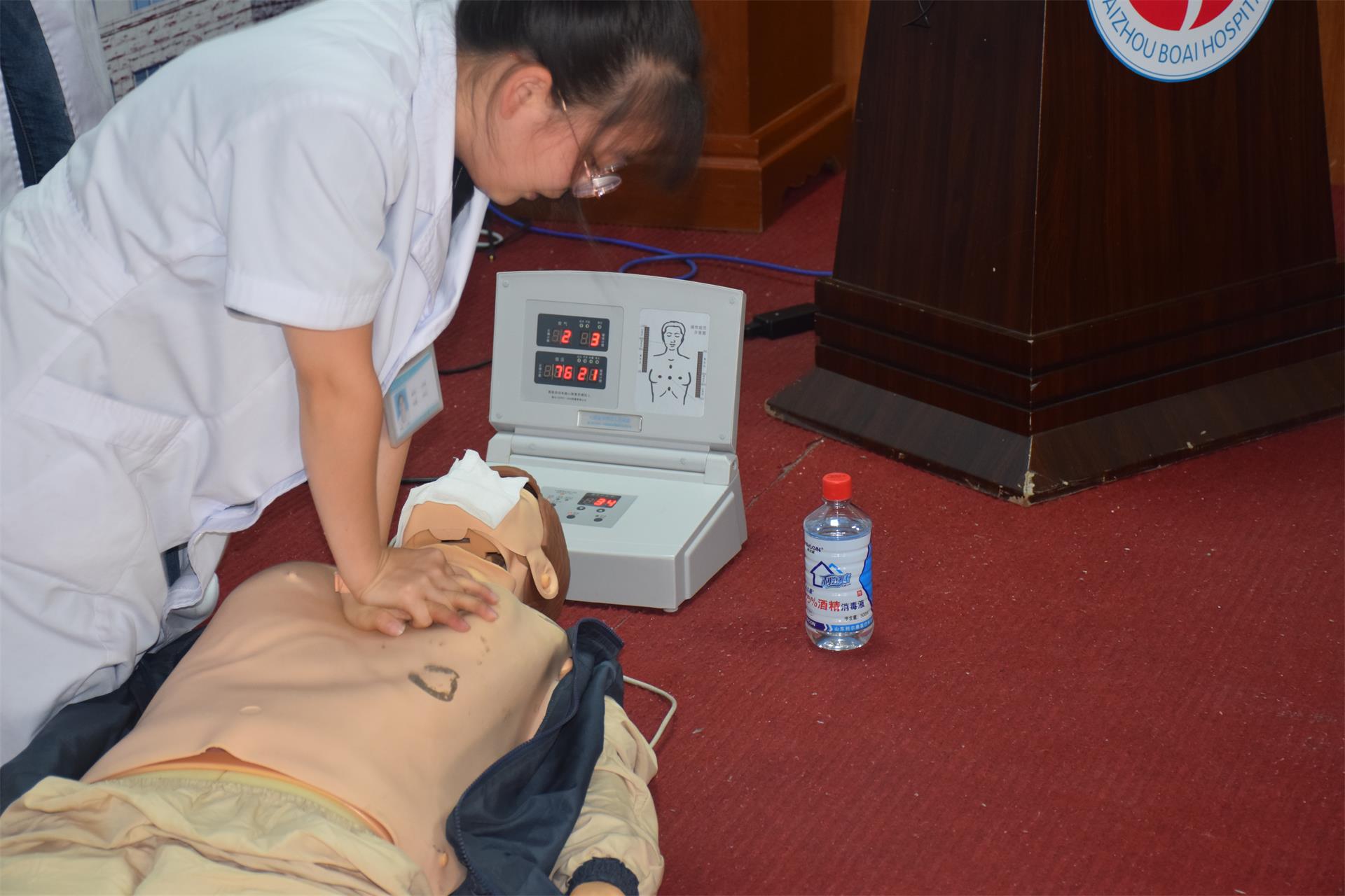 夯实基础，“救”在第一时间丨台州市博爱医院全员完成2020年心肺复苏考核