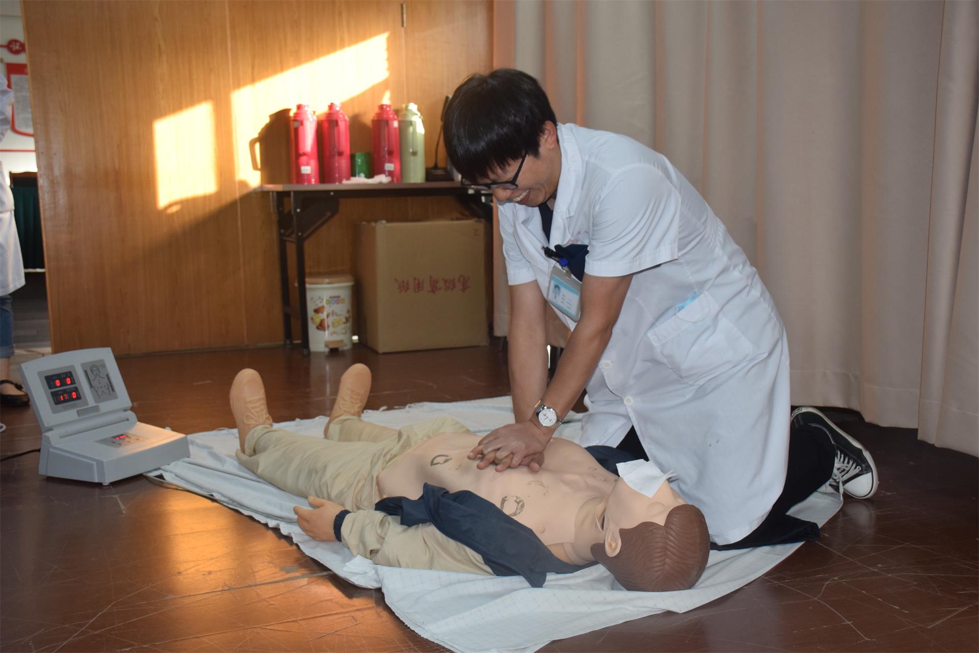 夯实基础，“救”在第一时间丨台州市博爱医院全员完成2020年心肺复苏考核