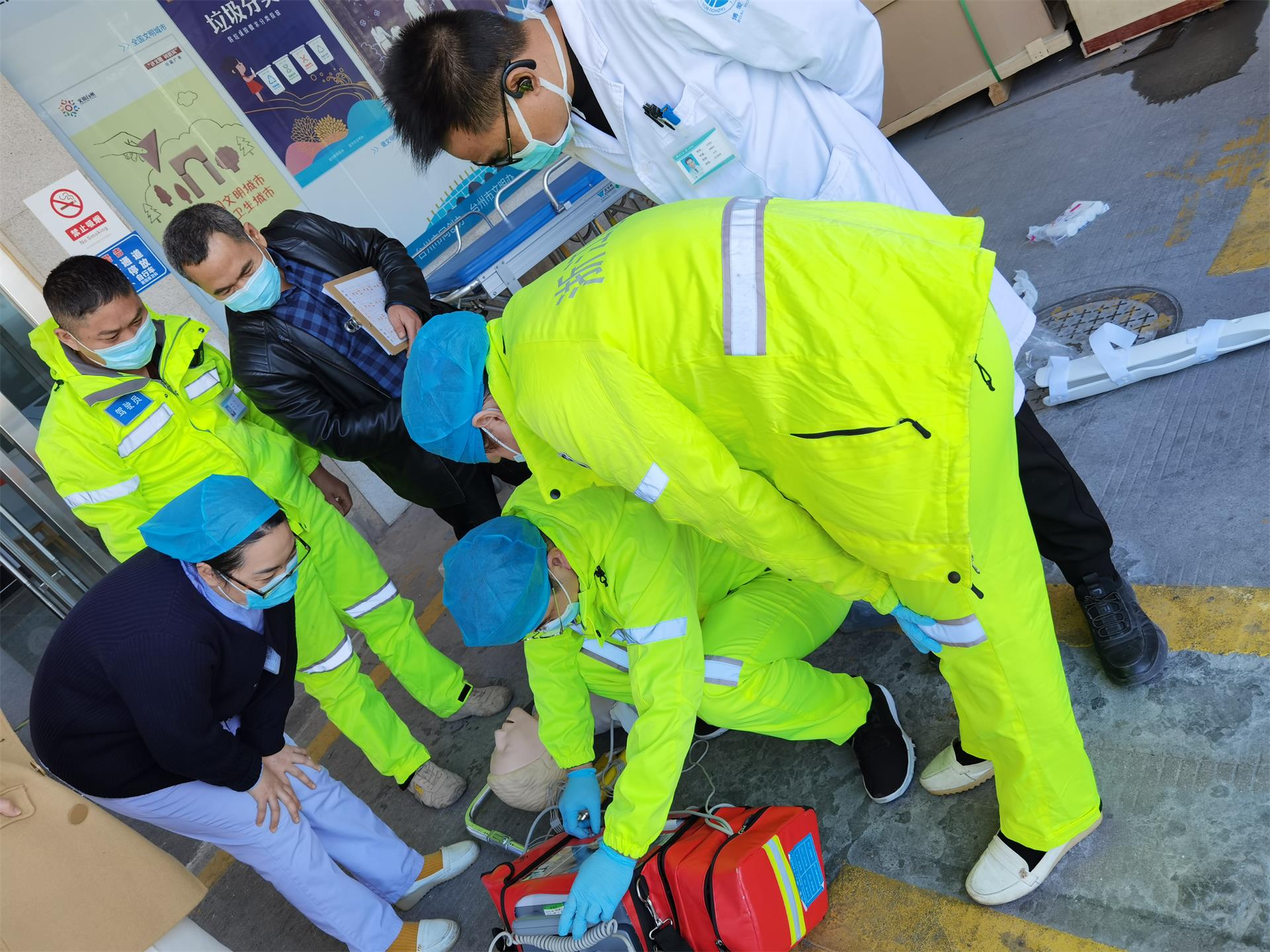 抓改革保质量丨DRGs改革、院前急救分别迎省、市级检查|台州博爱医院医共体