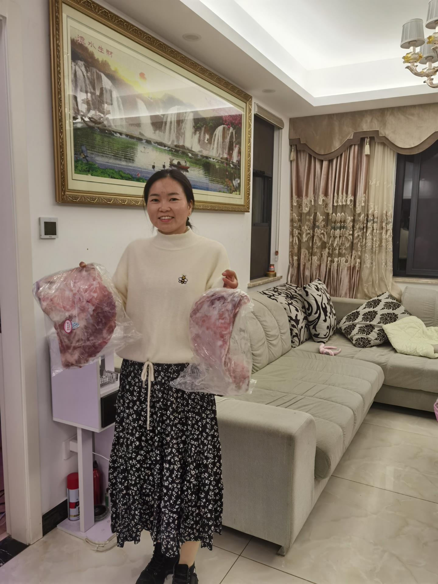 援鄂护士姚敏喜提冬日暖“羊”|台州博爱医院医共体