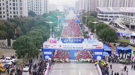 激情燃爆寒冬，助力2020“台马”|台州市博爱医院|2020年台州马拉松