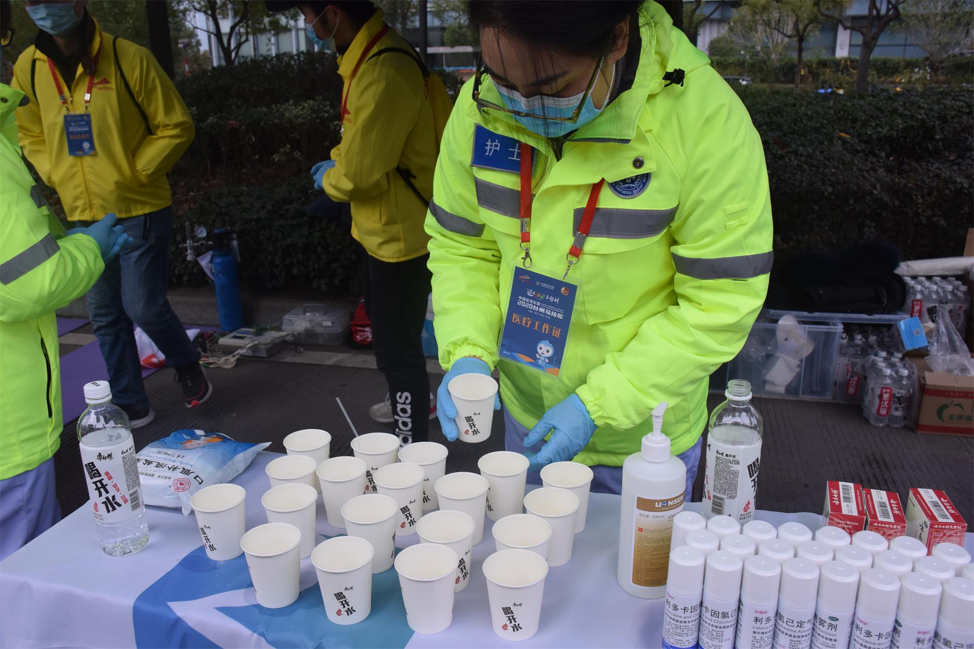 激情燃爆寒冬，助力2020“台马”|台州市博爱医院|2020年台州马拉松