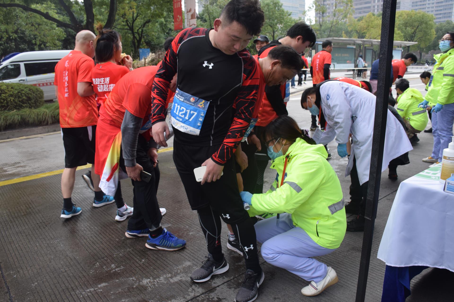 激情燃爆寒冬，助力2020“台马”|台州市博爱医院|2020年台州马拉松