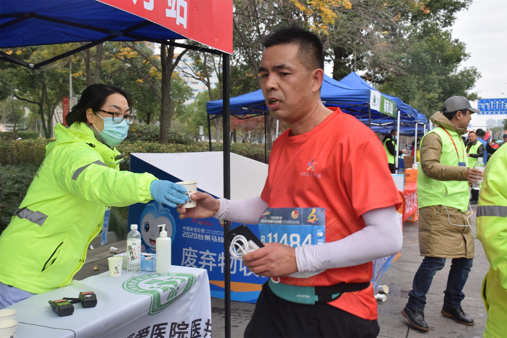 激情燃爆寒冬，助力2020“台马”|台州市博爱医院|2020年台州马拉松