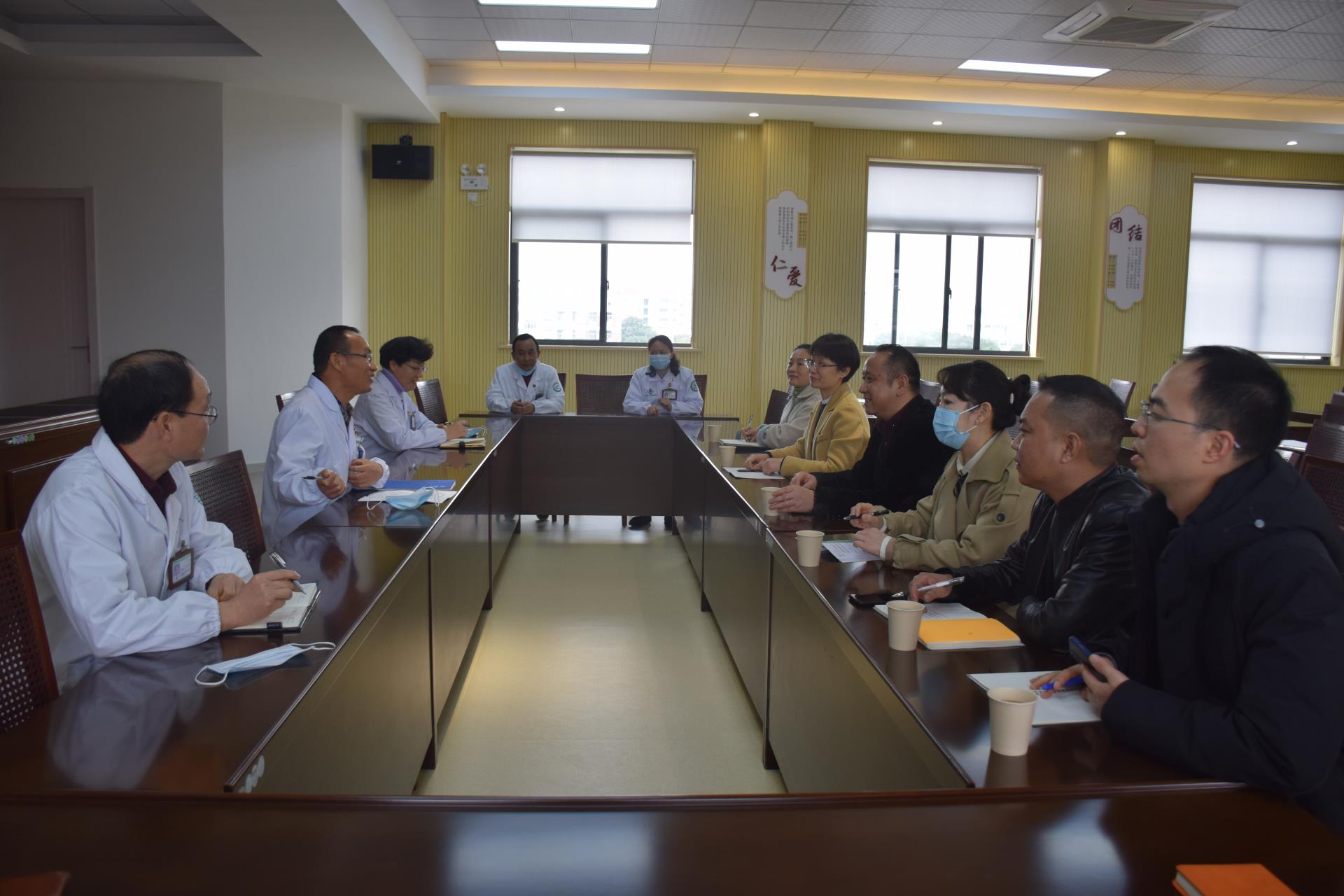 共建共享共赢丨调研桐屿分院，推进医共体建设|台州博爱医院医共体