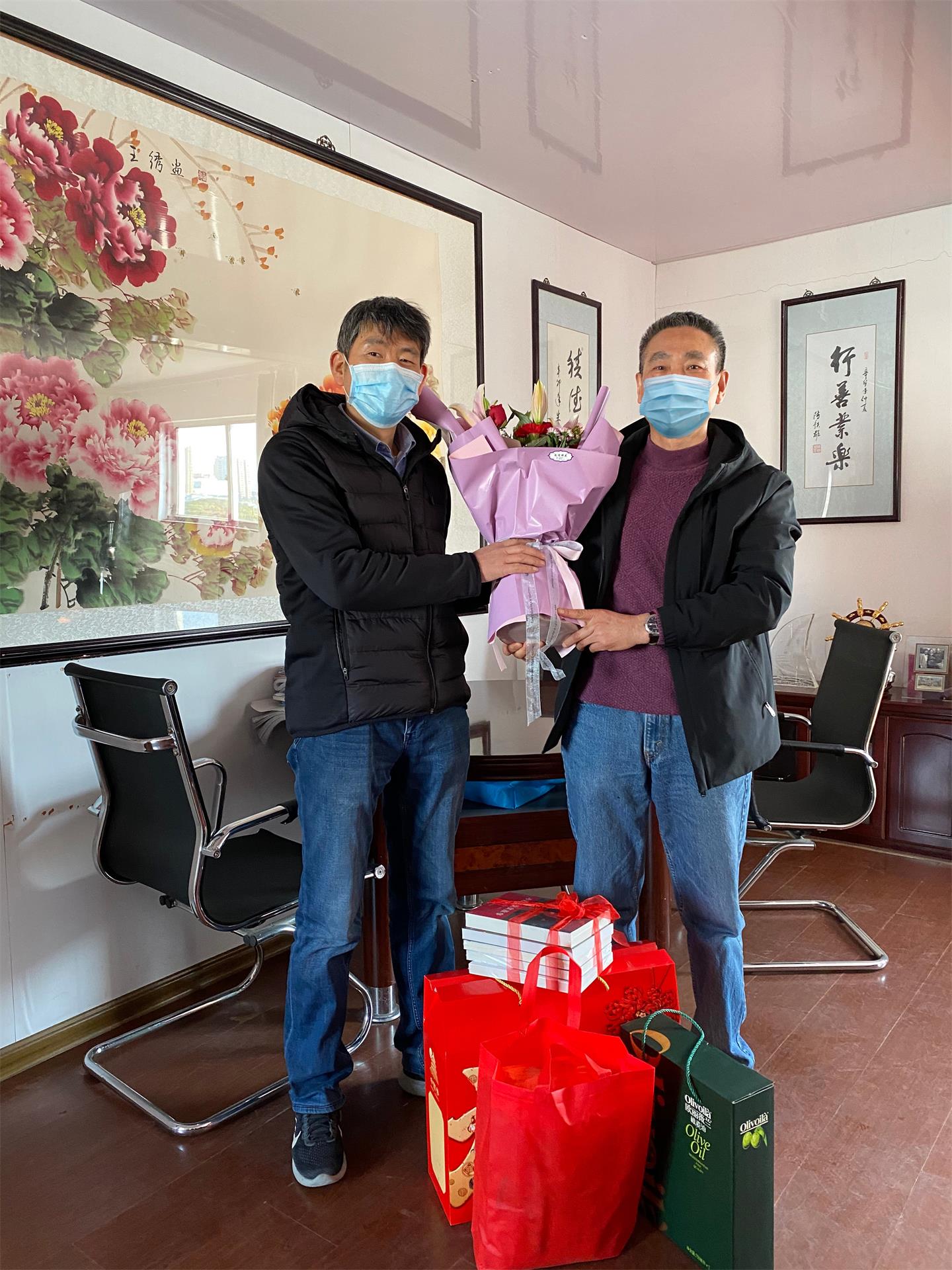 节前慰问暖人心 美好祝福迎新春|台州博爱医院|路桥博爱医院