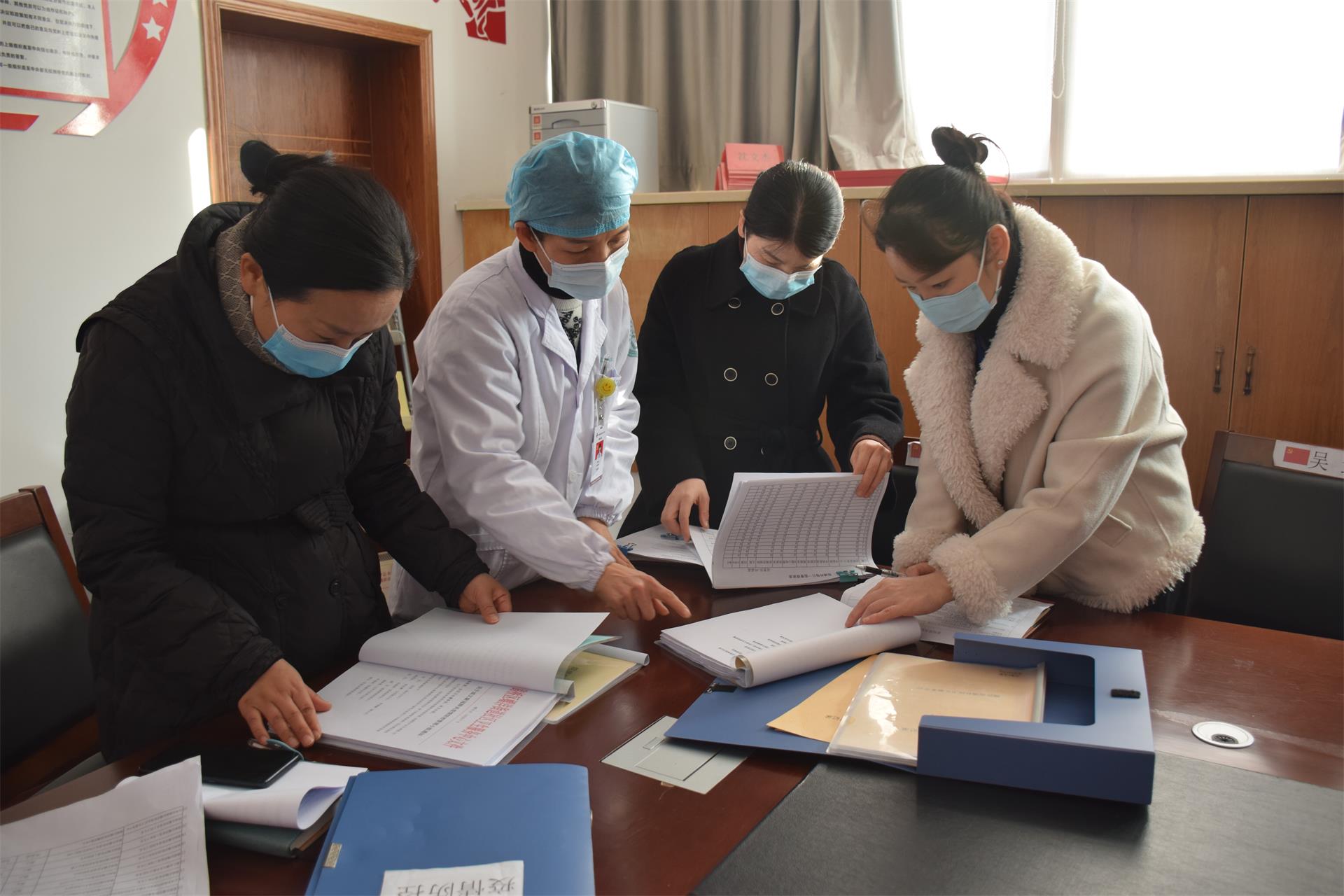 医共体疫情防控网格化管理小组到分院督查疫情防控工作