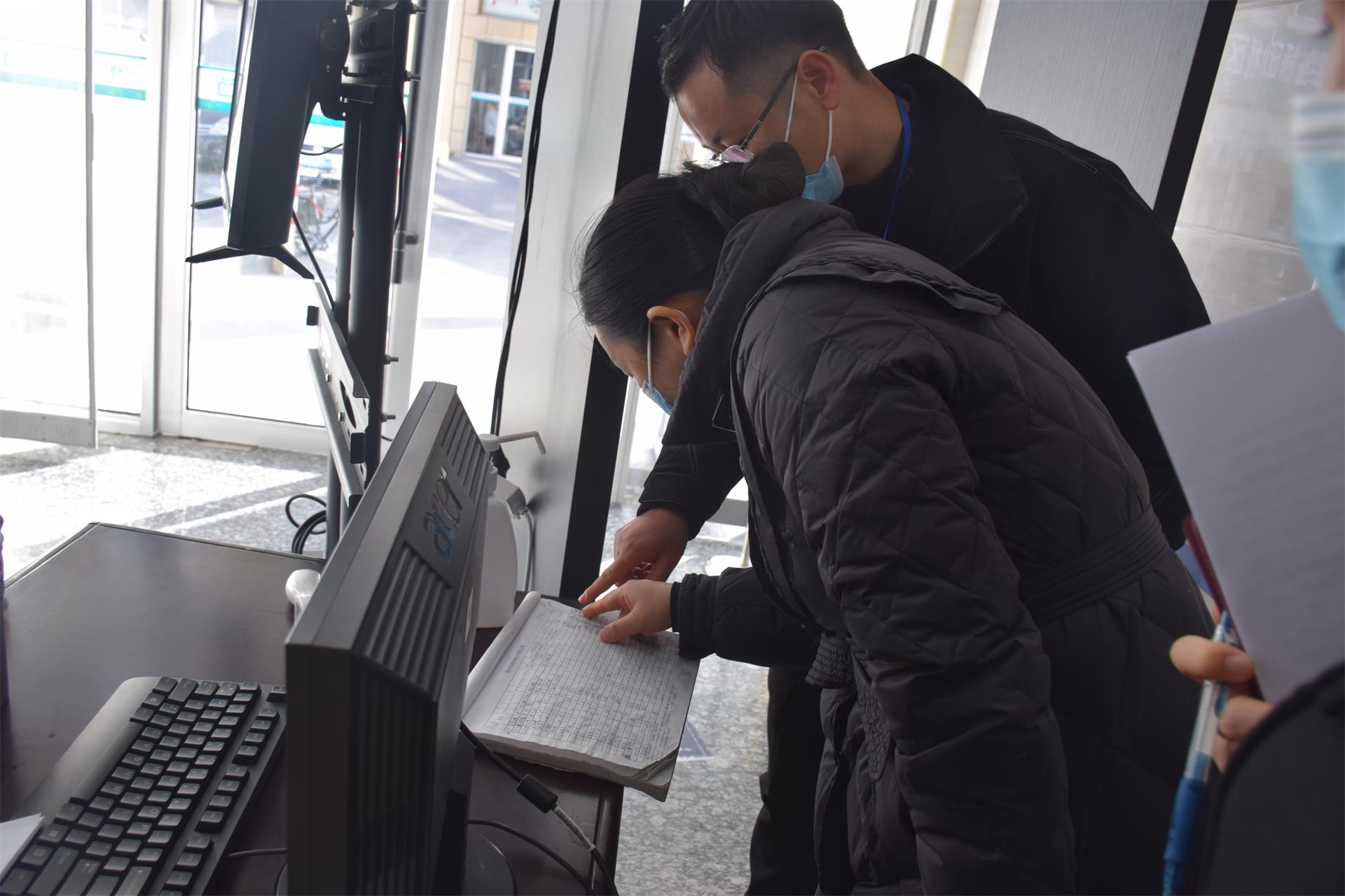 医共体疫情防控网格化管理小组到分院督查疫情防控工作