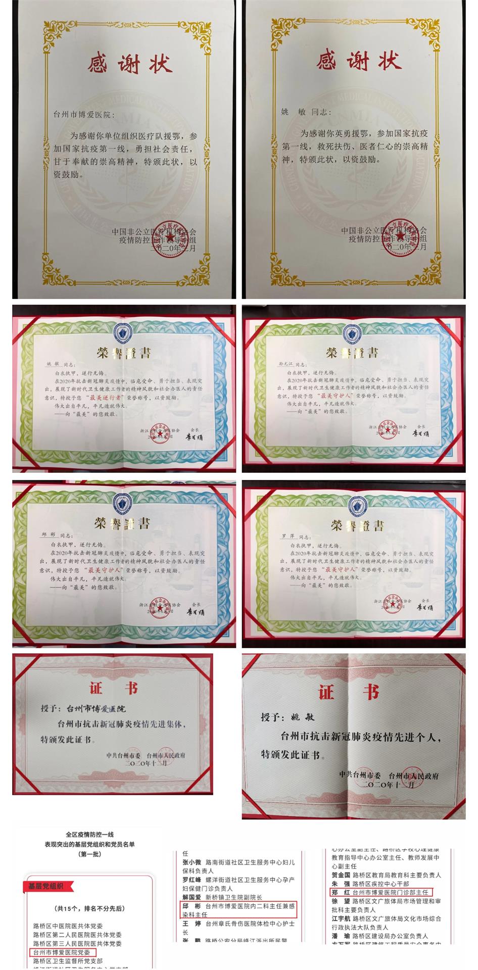 抗疫一周年｜风雨兼程，不负重托，不辱使命！|台州博爱医院