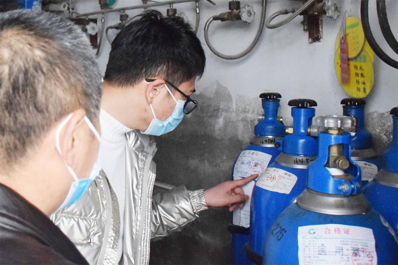 平安过节丨路桥区医共体开展安全生产交叉检查