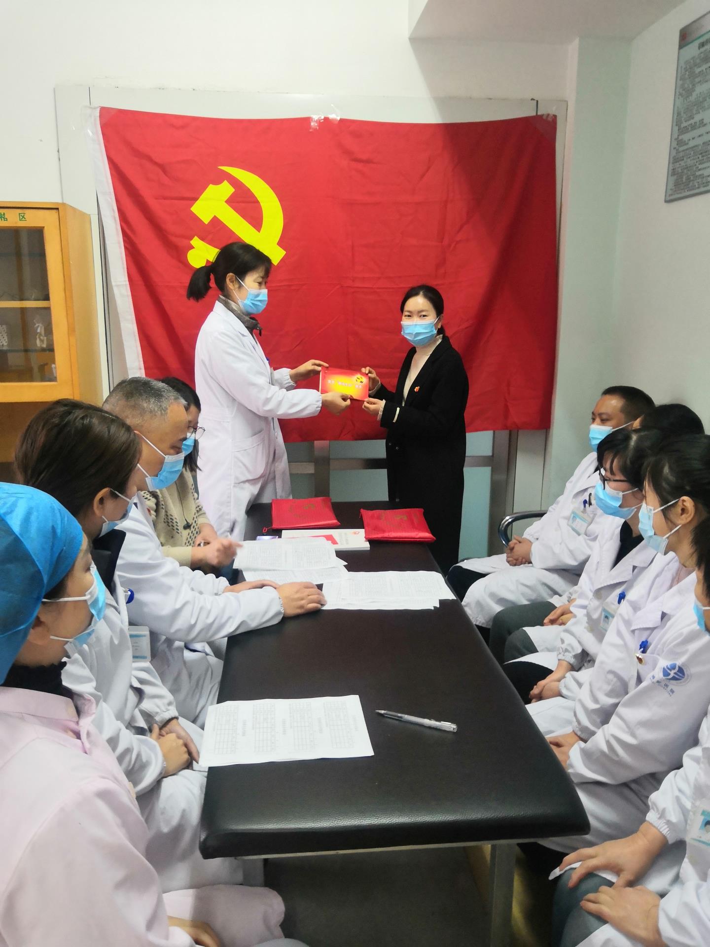 医心向党丨台州博爱医院医共体党委首次组织开展联合主题党日活动