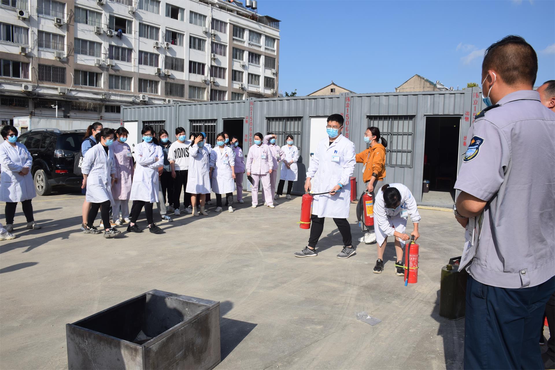 台州博爱医院医共体组织开展消防安全培训，现场超“燃”!