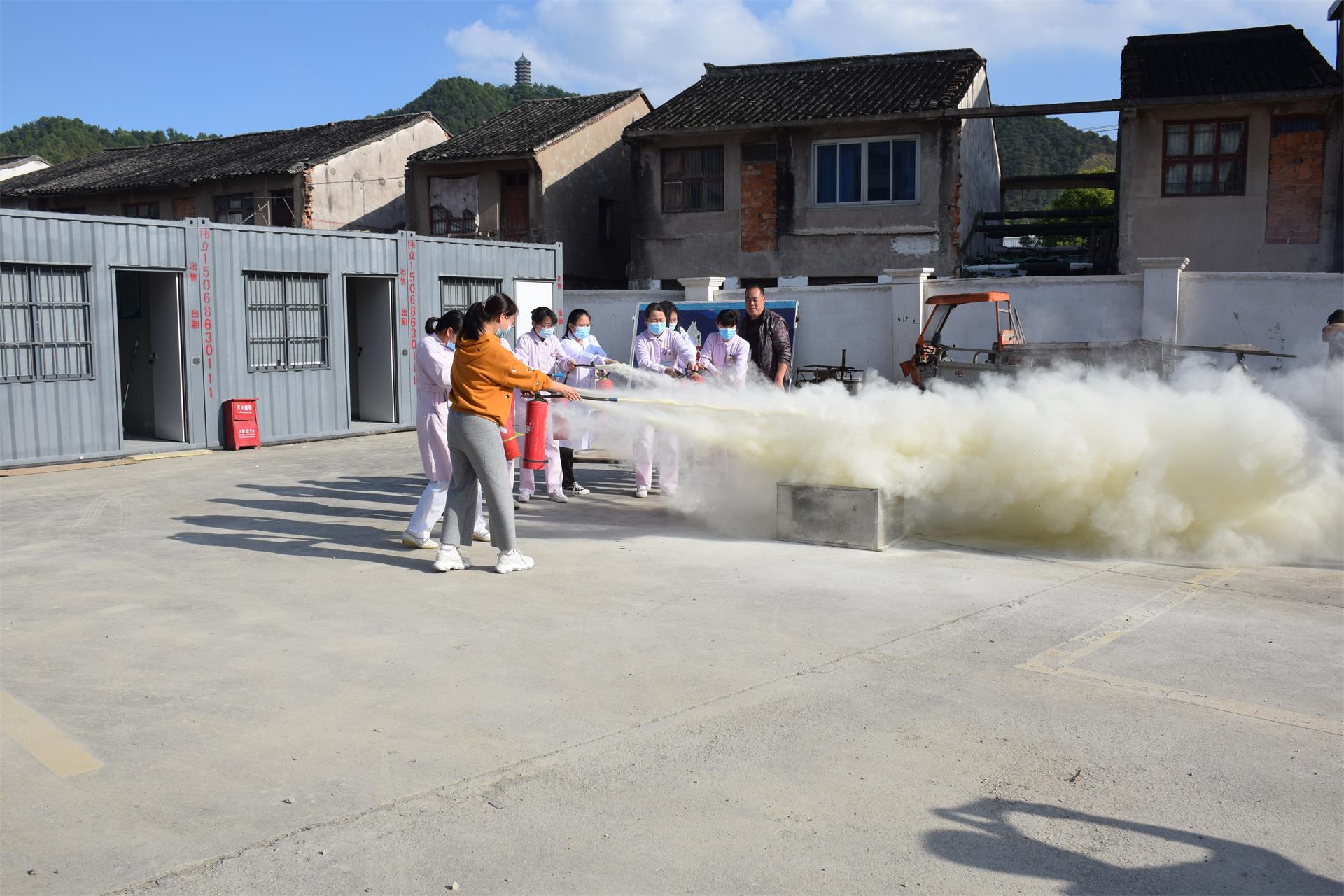 台州博爱医院医共体组织开展消防安全培训，现场超“燃”!