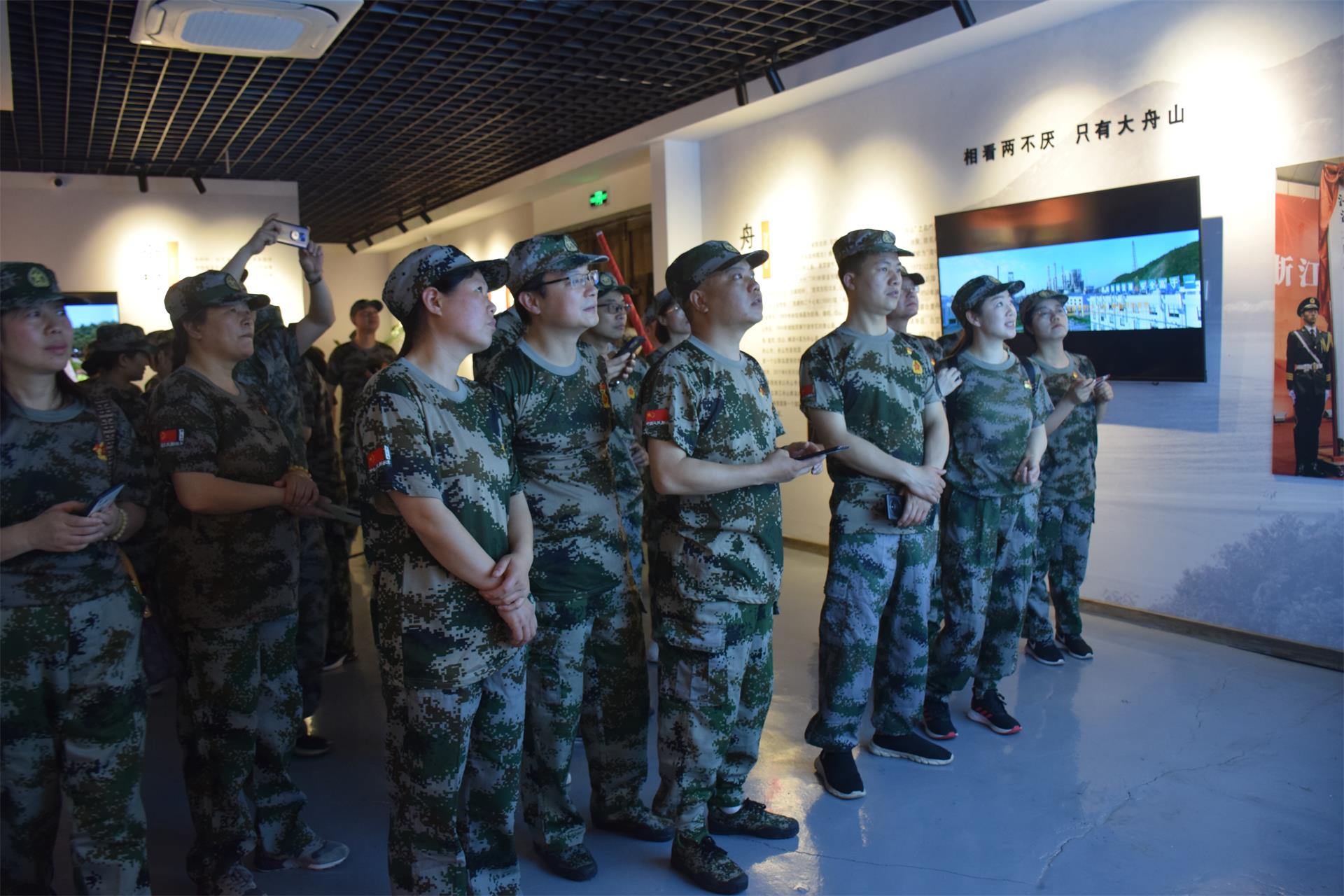 献礼建党百年丨台州博爱医院医共体组织青年民兵整组点验，点出“精气神”！|路桥博爱医院