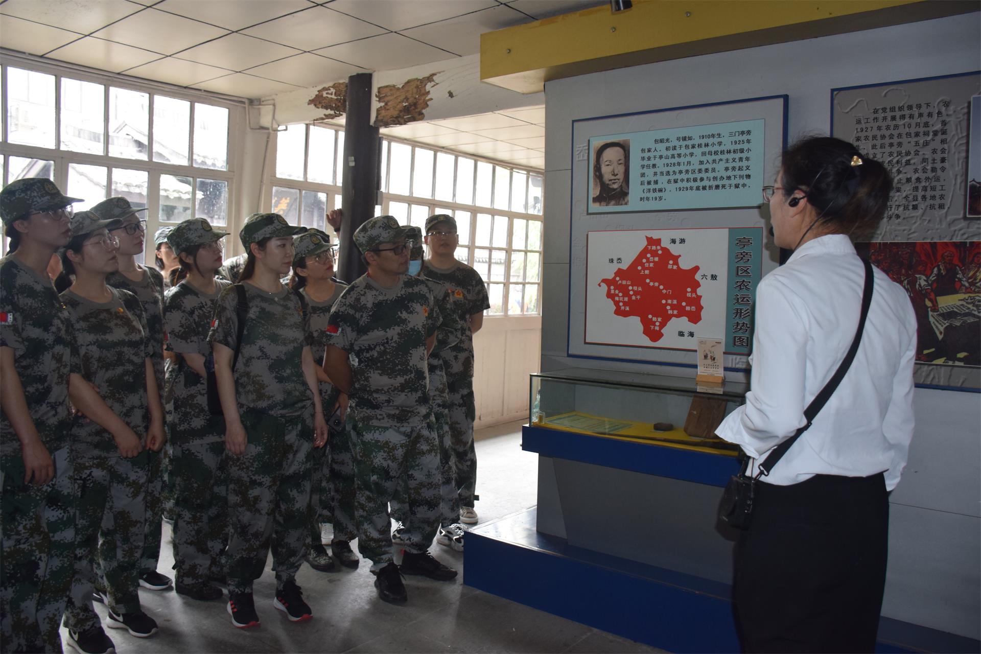 献礼建党百年丨台州博爱医院医共体组织青年民兵整组点验，点出“精气神”！|路桥博爱医院
