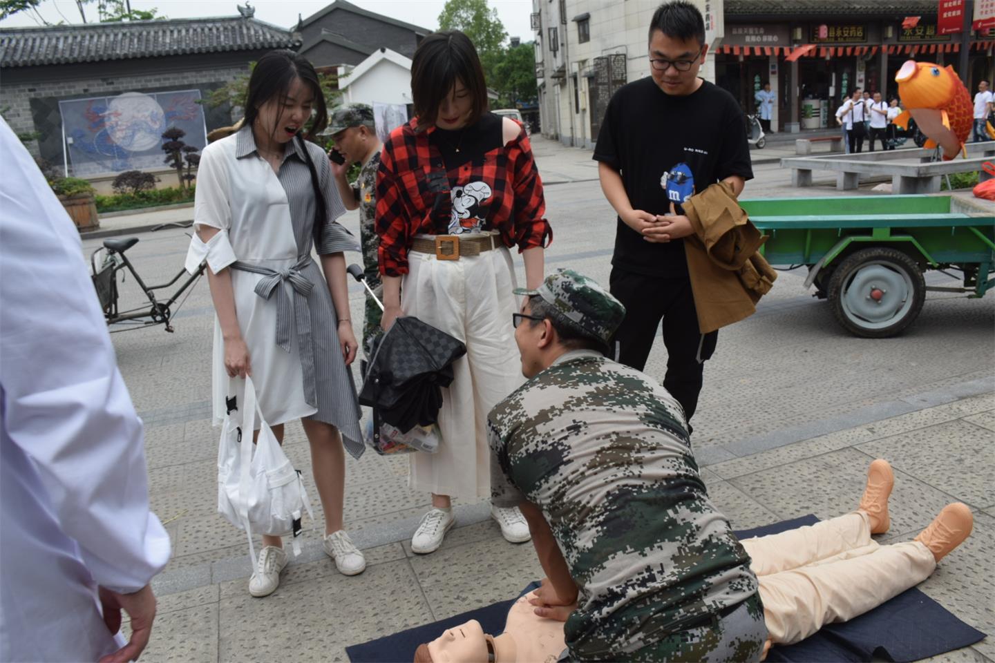 献礼建党百年丨台州博爱医院医共体组织青年民兵整组点验，点出“精气神”！|路桥博爱医院