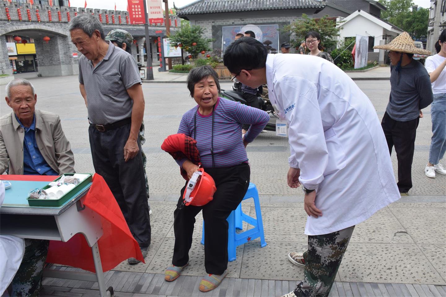 献礼建党百年丨台州博爱医院医共体组织青年民兵整组点验，点出“精气神”！|路桥博爱医院