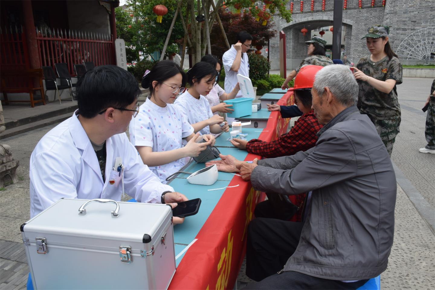 献礼建党百年丨台州博爱医院医共体组织青年民兵整组点验，点出“精气神”！|路桥博爱医院