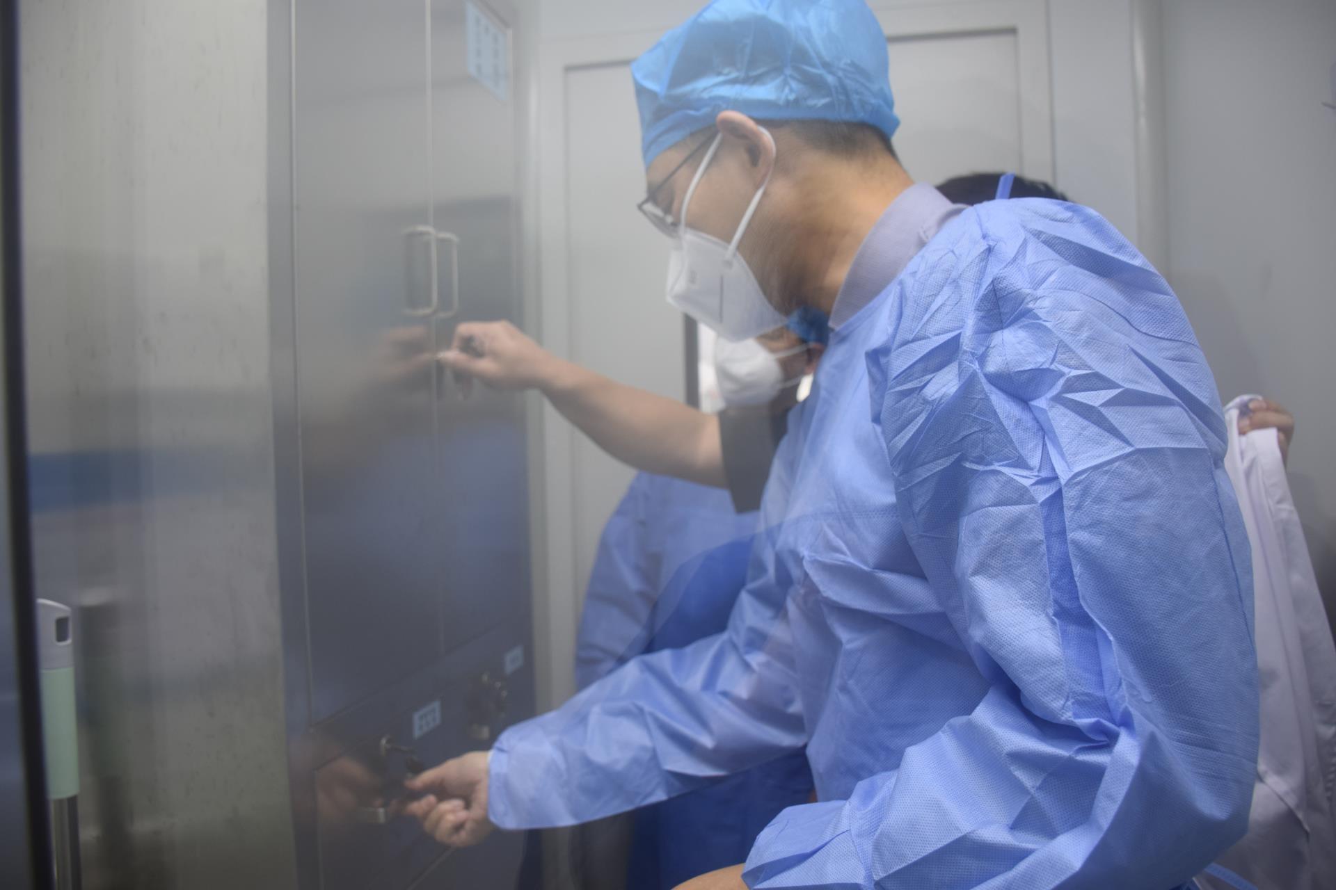 台州博爱医院医共体PCR实验室通过市卫健委临检中心专家的现场检查