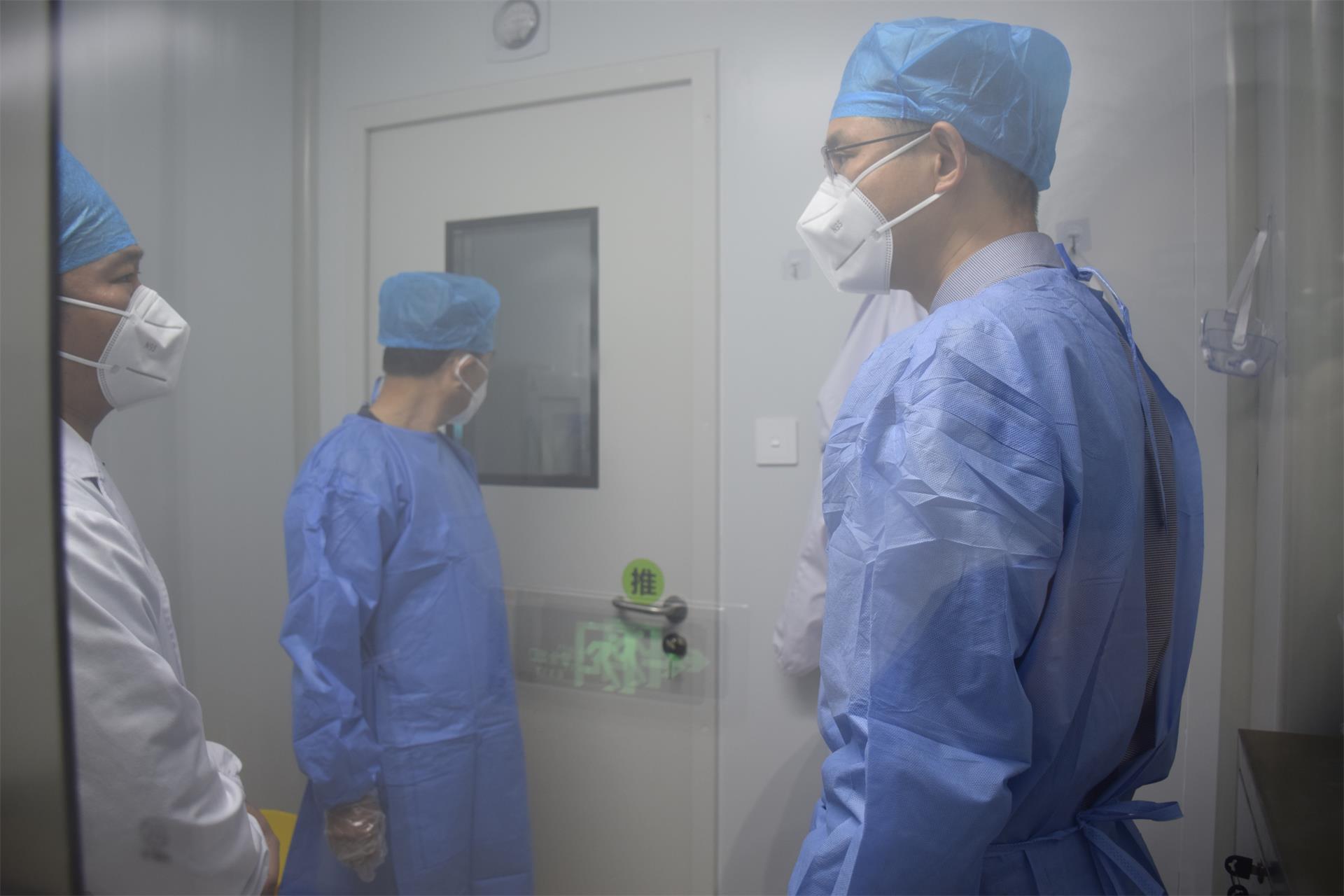 台州博爱医院医共体PCR实验室通过市卫健委临检中心专家的现场检查