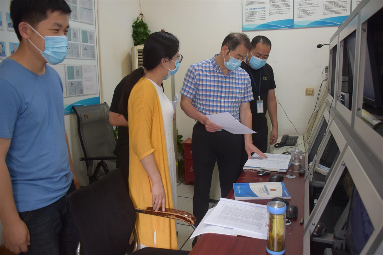 安全为首，预防为主丨区卫健局副局长李作耕一行莅临台州博爱医院医共体总院督查安全生产工作