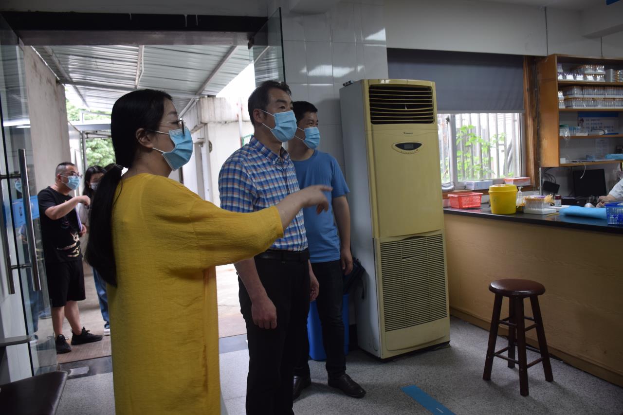 安全为首，预防为主丨区卫健局副局长李作耕一行莅临台州博爱医院医共体总院督查安全生产工作