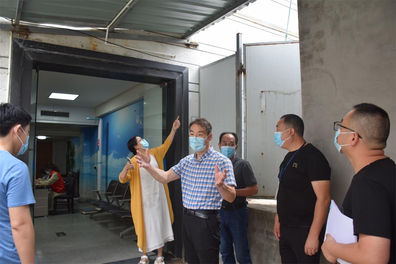 安全为首，预防为主丨区卫健局副局长李作耕一行莅临台州博爱医院医共体总院督查安全生产工作