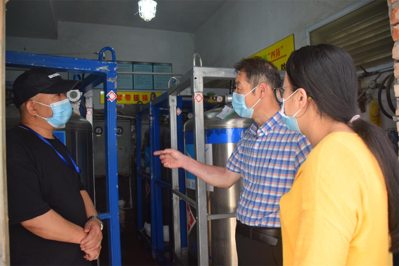 安全为首，预防为主丨区卫健局副局长李作耕一行莅临台州博爱医院医共体总院督查安全生产工作