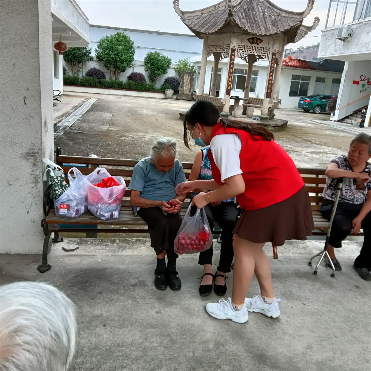 情浓敬老院，别样父亲节！|台州博爱医院医共体|敬老院义诊