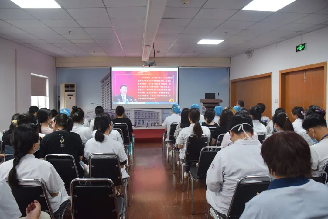 台州博爱医院组织观看安全生产纪录片《生命重于泰山》