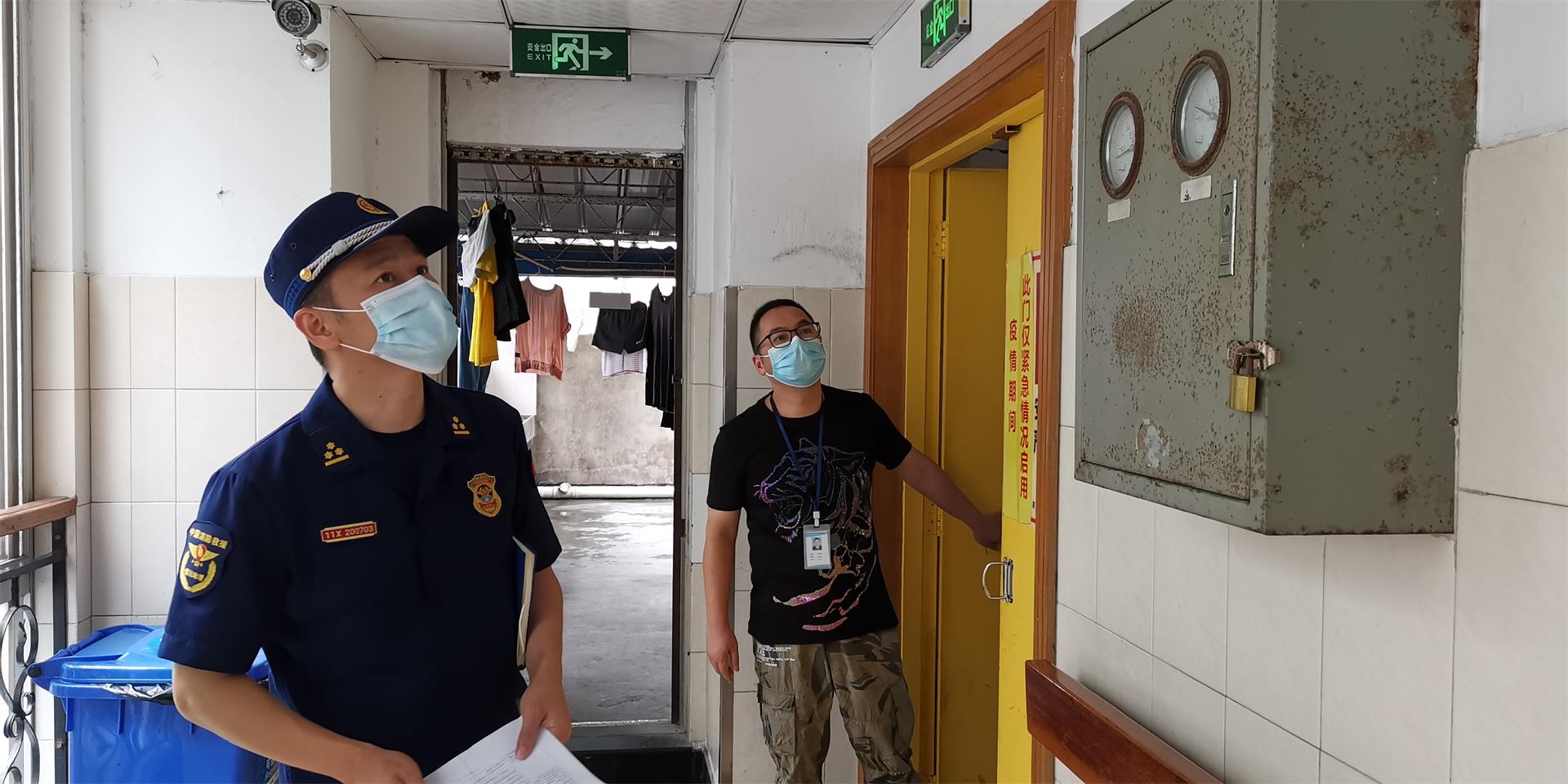 安全之弦不可松丨市区级消防、卫健系统领导莅临台州博爱医院检查指导