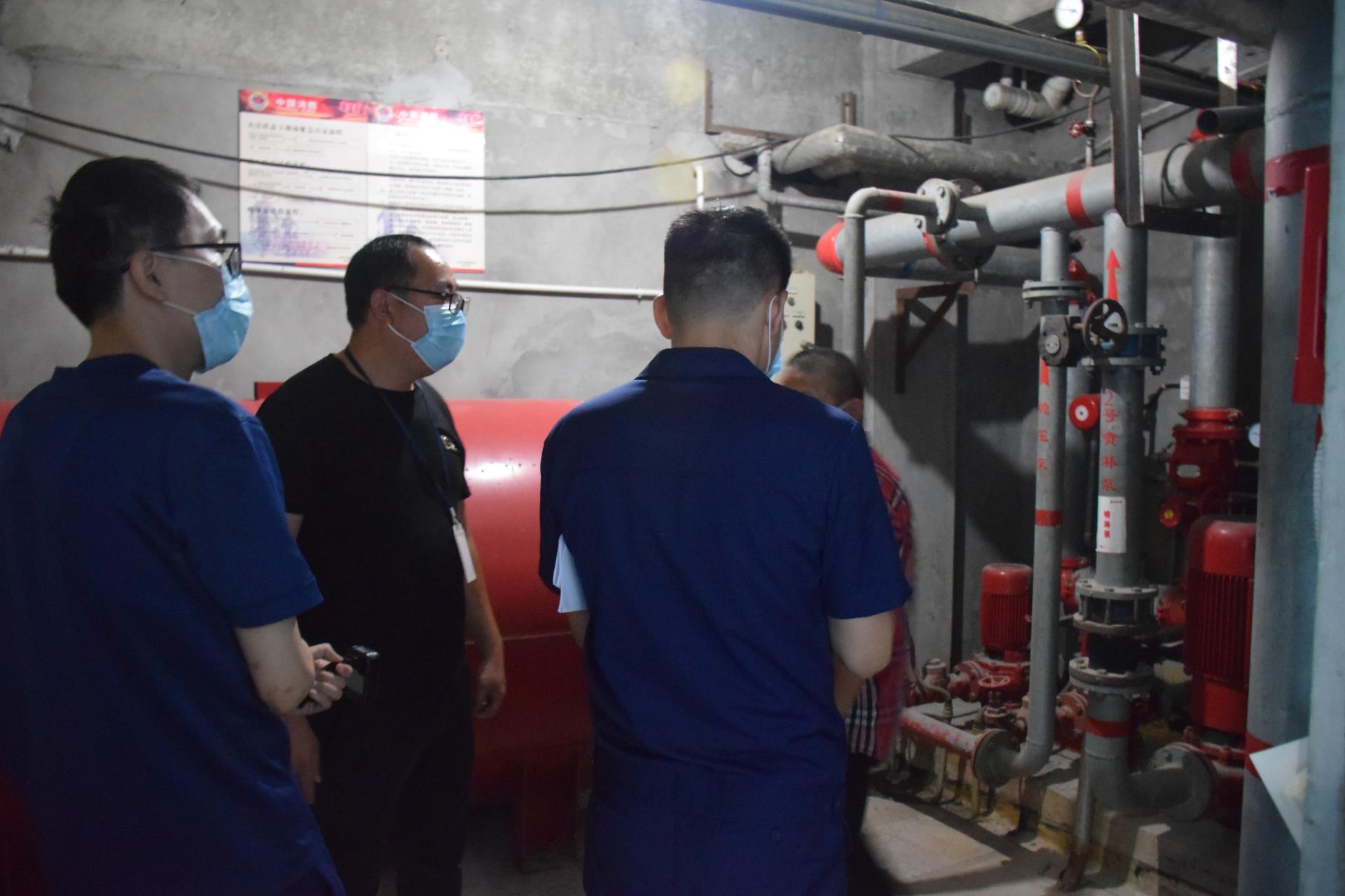 安全之弦不可松丨市区级消防、卫健系统领导莅临台州博爱医院检查指导