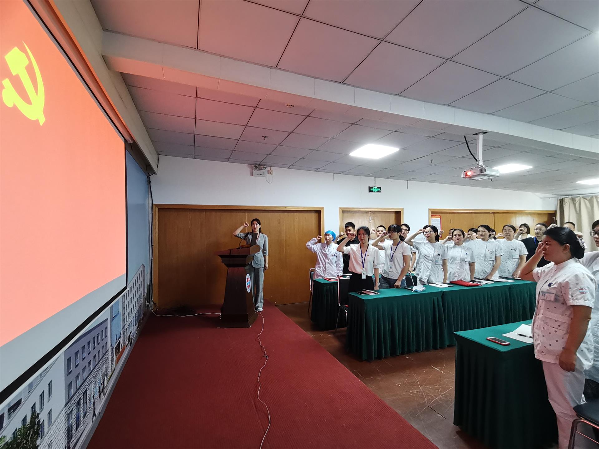 学党史 践初心、担使命丨台州博爱医院医共体主题党日活动