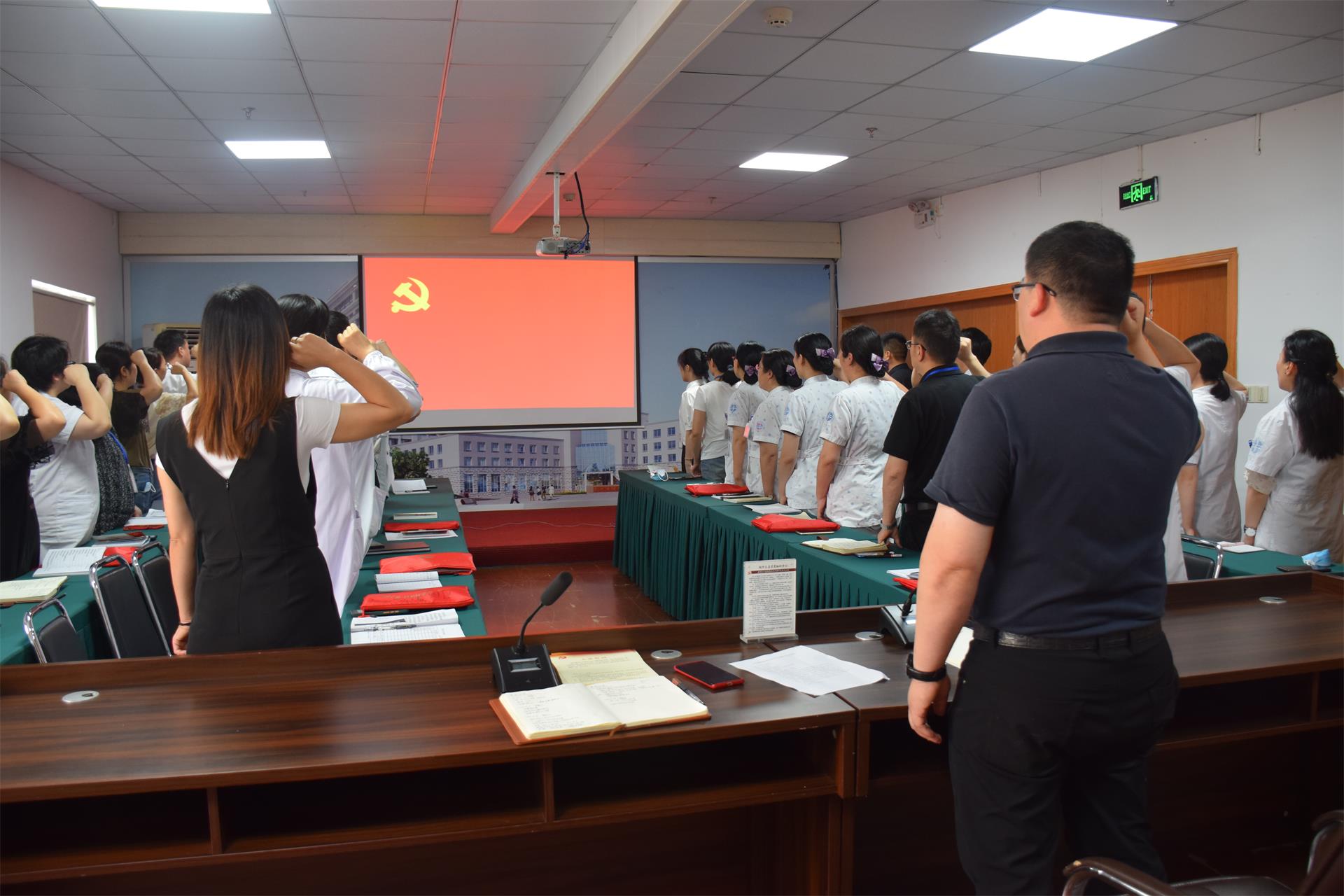 学党史 践初心、担使命丨台州博爱医院医共体主题党日活动