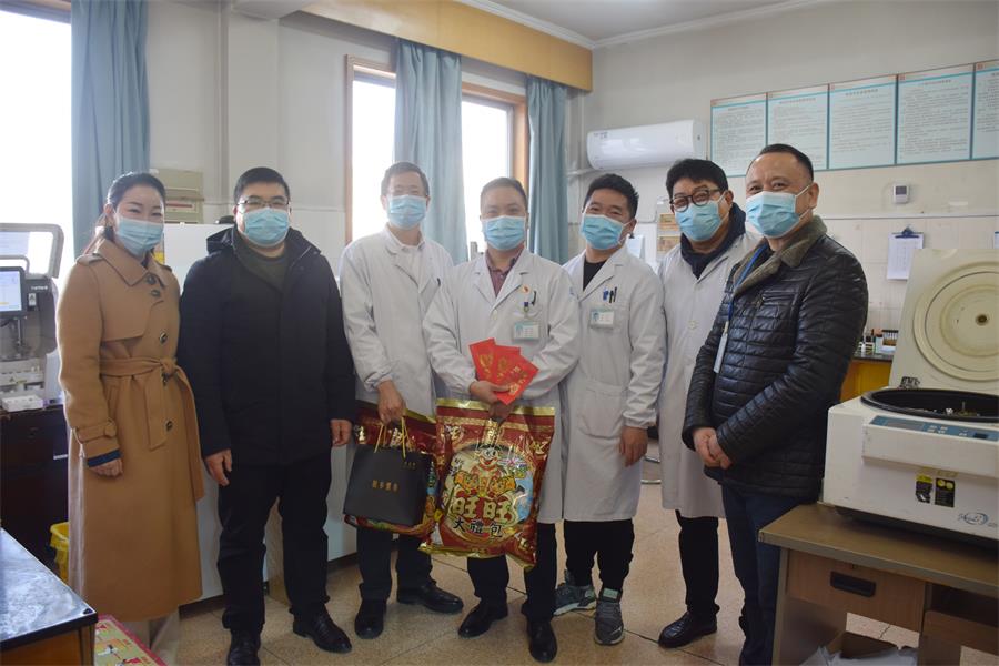 台州博爱医院医共体,新春慰问